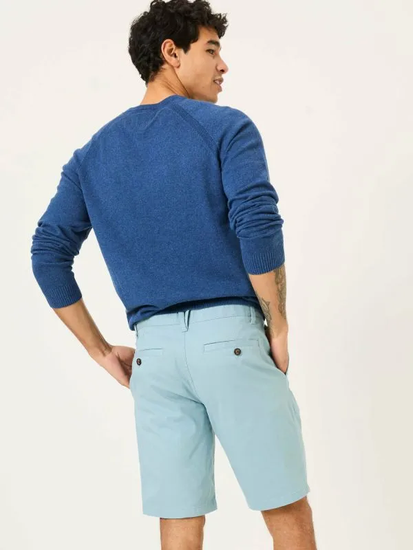 Fat Face Shorts Men Light Blue Mawes Chino Shorts