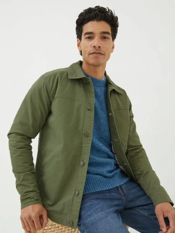 Fat Face Tall Collection Men Green Rutland Jacket