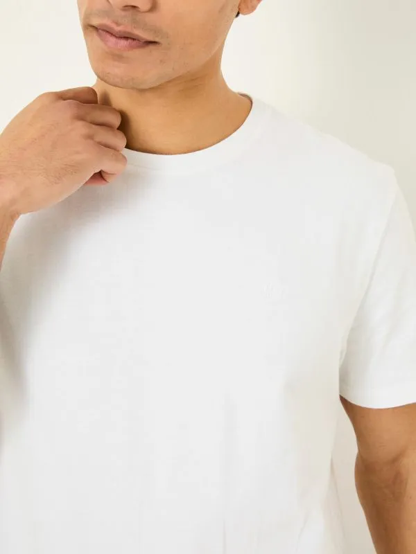 Fat Face Tops and TShirts Men Lulworth White TShirt