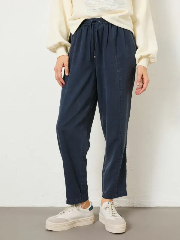 Fat Face Trousers and Leggings Women Navy Tia Trousers