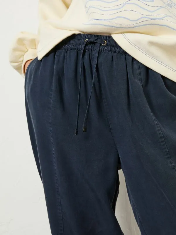 Fat Face Trousers and Leggings Women Navy Tia Trousers