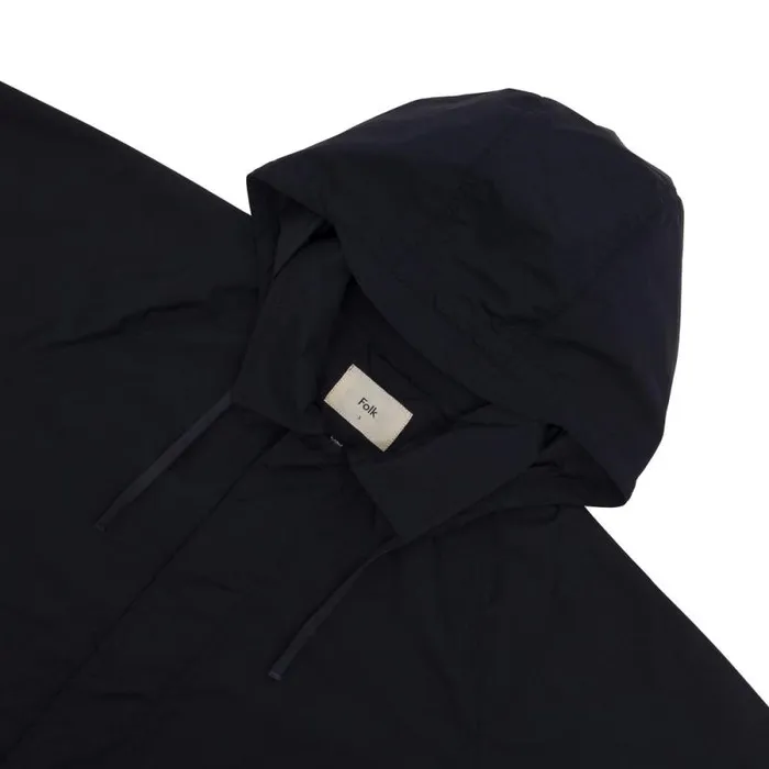 Folk Clothing Outerwear Fishtail Anorak 8211 Dark Navy 8211 Mens