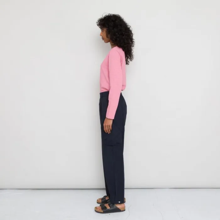 Folk Clothing TShirts Boat Neck Tee 8211 Dusty Rose 8211 Womens