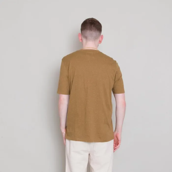 Folk Clothing TShirts Pocket Nep Assemby Tee 8211 Tobacco 8211 Mens