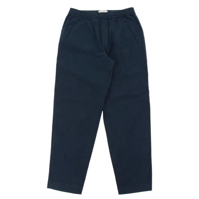 Folk Clothing Trousers Drawcord Assembly Pant 8211 Ash Navy 8211 Mens