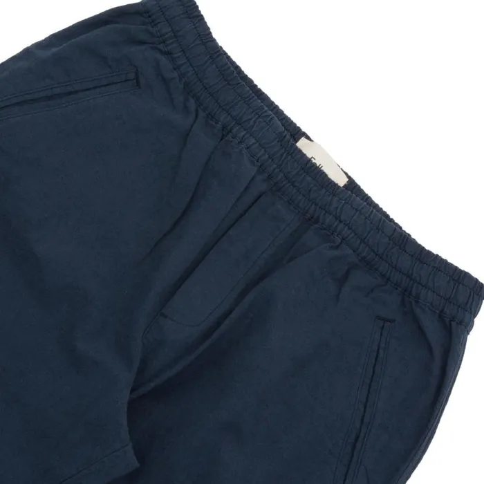 Folk Clothing Trousers Drawcord Assembly Pant 8211 Ash Navy 8211 Mens