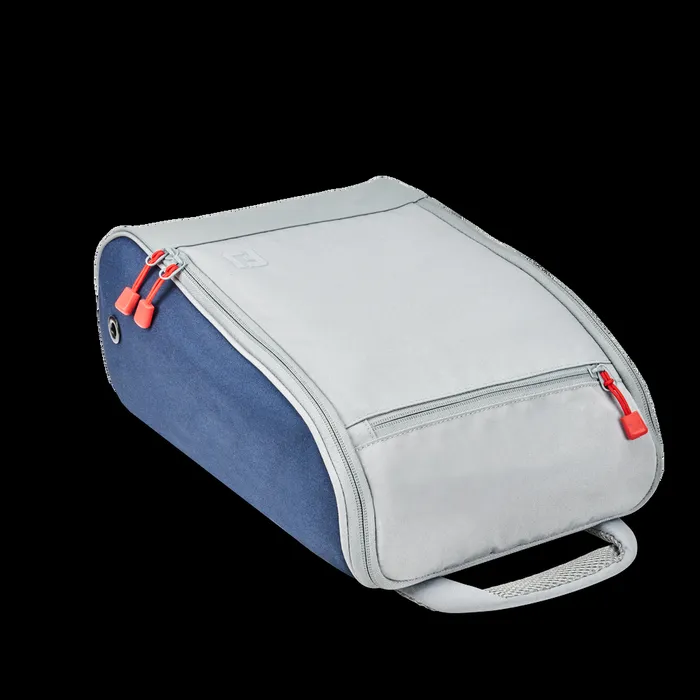 FootJoy Bags Shoes and Travel WomenMen Deluxe Shoe Bag Grey Navy FootJoy Bags Shoes and Travel WomenMen Deluxe Shoe Bag Grey Navy