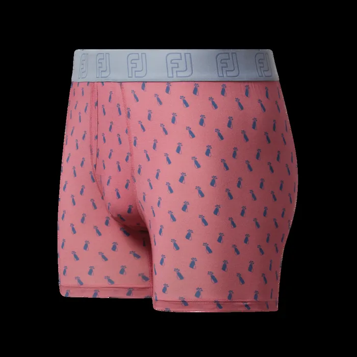 FootJoy Boxer Briefs Men Golf Motif Boxer Brief Rose