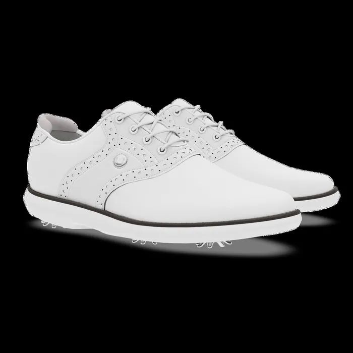 FootJoy Customize Women MyJoys Traditions Spiked White