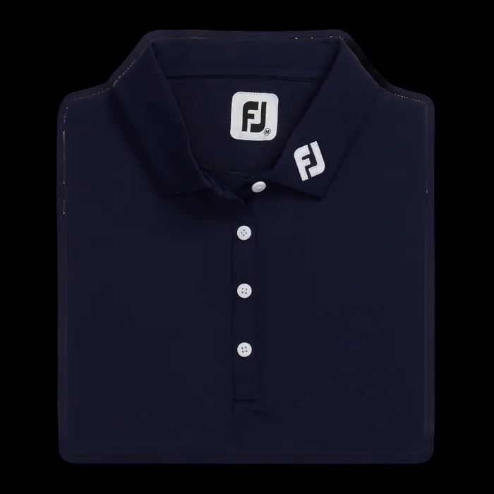 FootJoy Shirts Women Long Sleeve Sun Protection Shirt 8211 FJ Tour Collar Navy FootJoy Shirts Women Long Sleeve Sun Protection Shirt 8211 FJ Tour Collar Navy