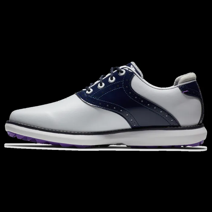 FootJoy Spikeless Women Traditions Spikeless White Navy FootJoy Spikeless Women Traditions Spikeless White Navy