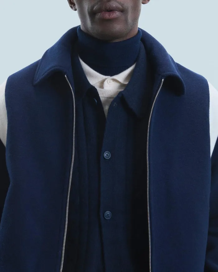 From Future Coats and Jackets Men Jacket Navy