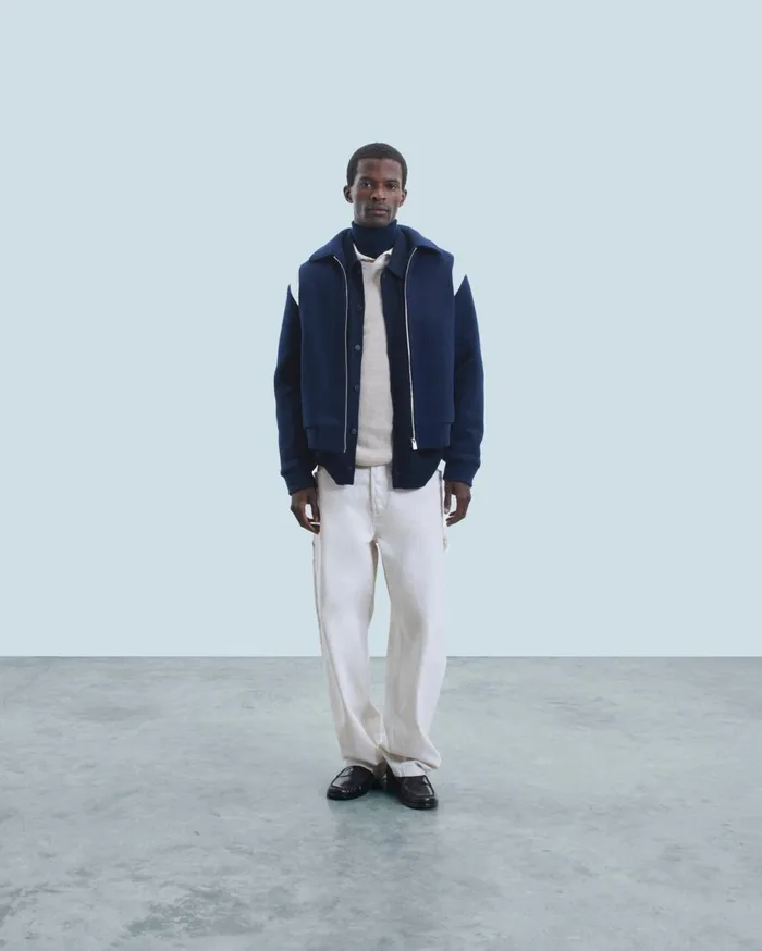 From Future Coats and Jackets Men Jacket Navy
