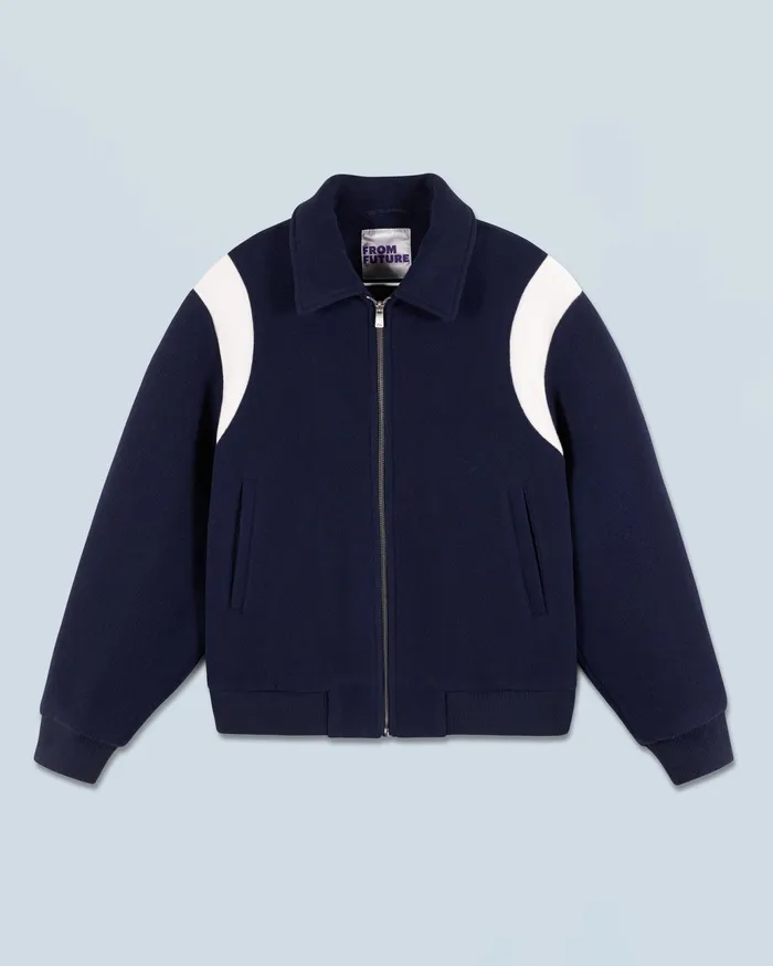 From Future Coats and Jackets Men Jacket Navy