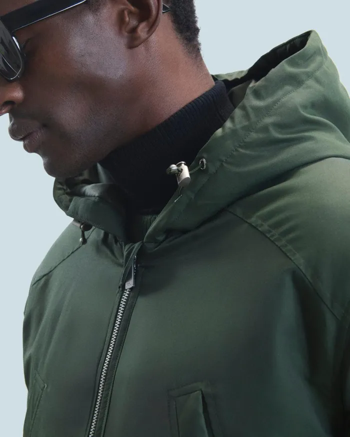 From Future Coats and Jackets Men Outerwear Parka Khaki