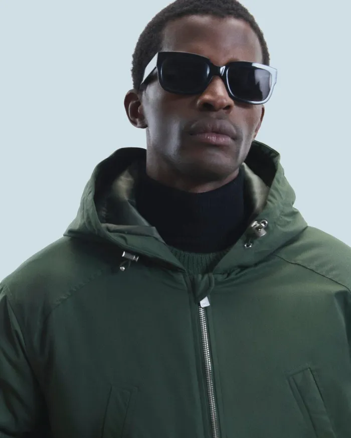 From Future Coats and Jackets Men Outerwear Parka Khaki