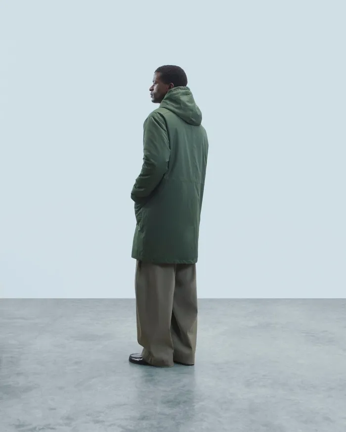 From Future Coats and Jackets Men Outerwear Parka Khaki