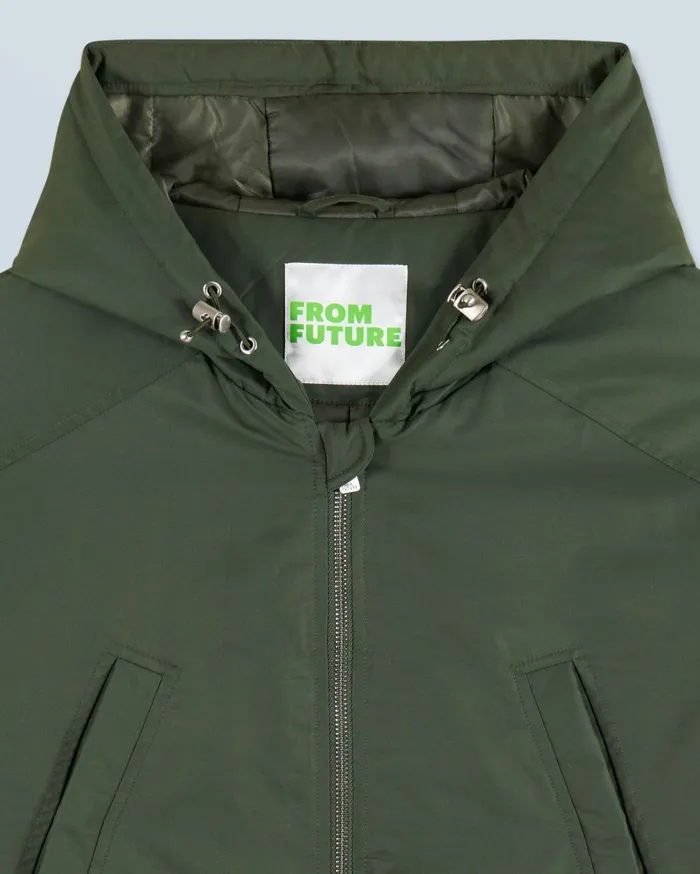From Future Coats and Jackets Men Outerwear Parka Khaki