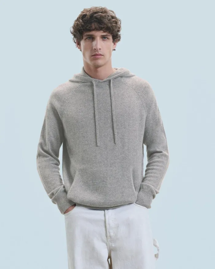 From Future Hoodies Men Lightweight Oversized Hoodie Sweater Navy