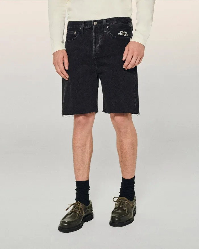 From Future Jeans Men Jack Jean Shorts Black