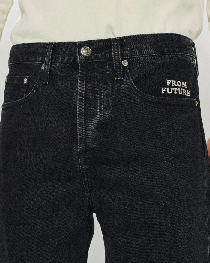From Future Jeans Men Jack Jean Shorts Black