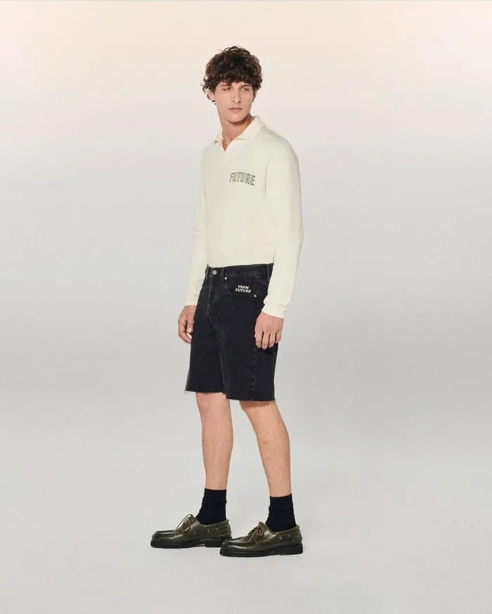 From Future Jeans Men Jack Jean Shorts Black