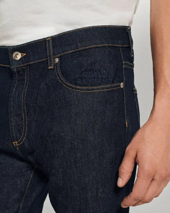 From Future Jeans Men Slim Fit Jacob Jeans Natural