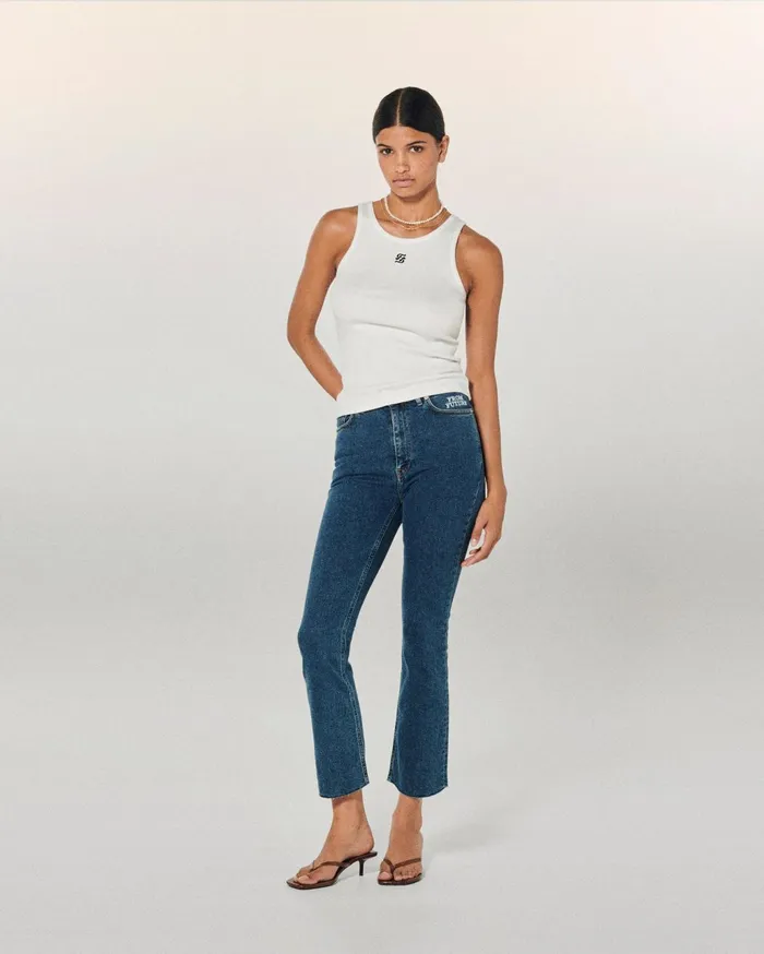 From Future Jeans Women Bootcut Jude Jeans Dark Blue