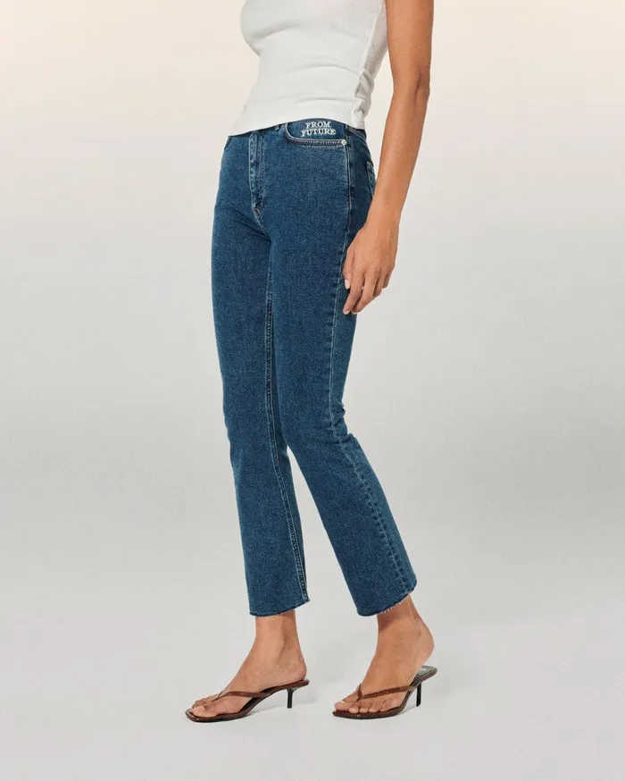 From Future Jeans Women Bootcut Jude Jeans Dark Blue