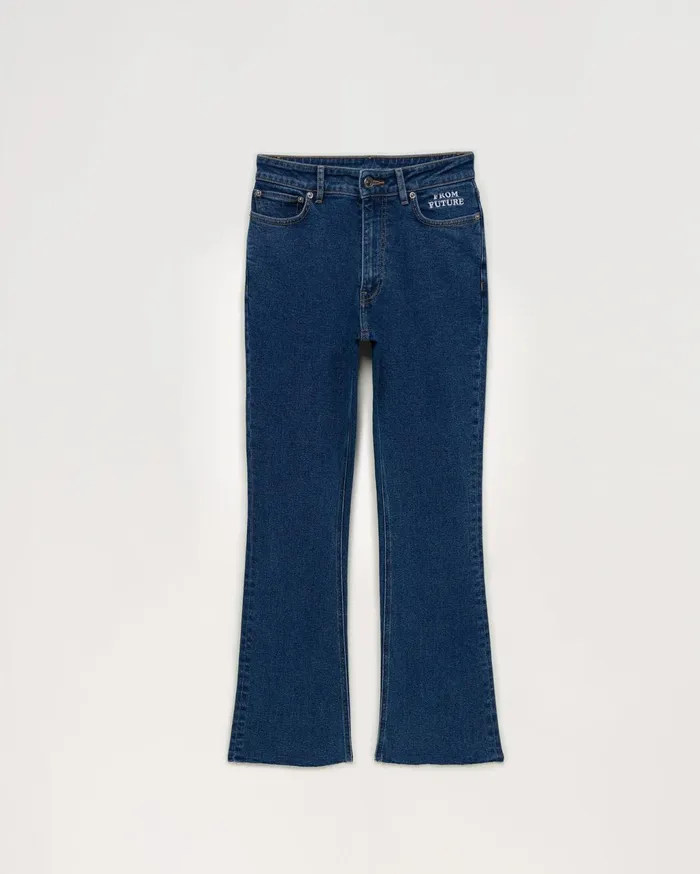 From Future Jeans Women Bootcut Jude Jeans Dark Blue
