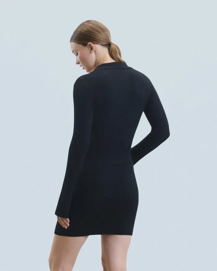 From Future Merino Wool Sweaters Women Cardigan Black