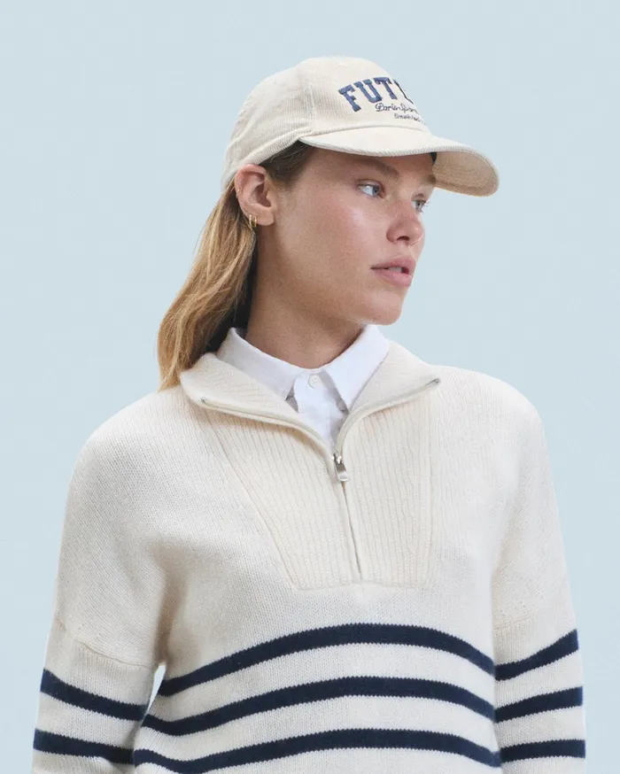 From Future Tote Bags Corduroy Curved Visor Cap Sand