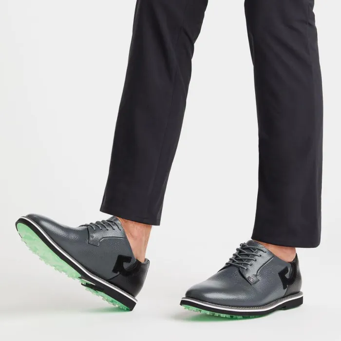 GFORE Golf Shoes Men GALLIVANTER PEBBLE LEATHER TWO TONE GOLF SHOE Charcoal GFORE Golf Shoes Men GALLIVANTER PEBBLE LEATHER TWO TONE GOLF SHOE Charcoal