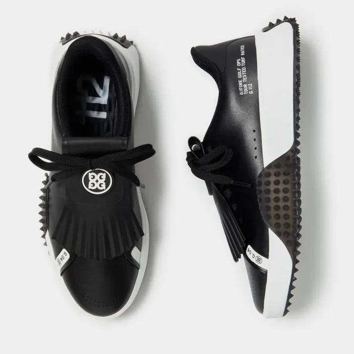 GFORE Golf Shoes Women G112 KILTIE GOLF SHOE Onyx