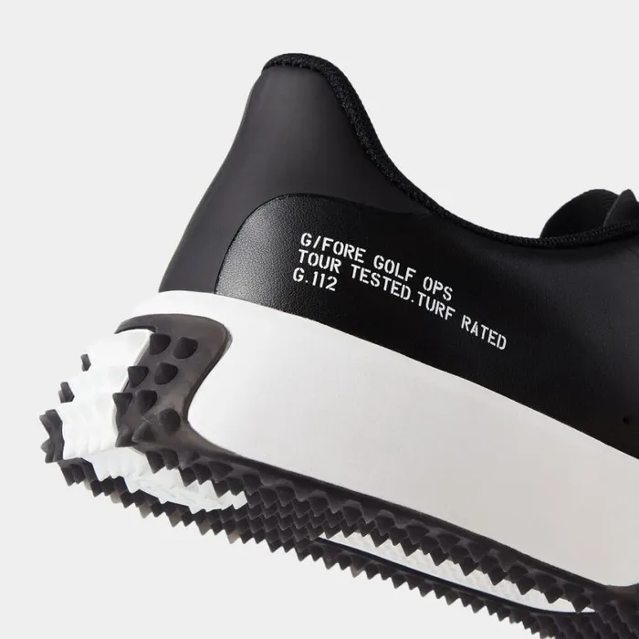 GFORE Golf Shoes Women G112 KILTIE GOLF SHOE Onyx