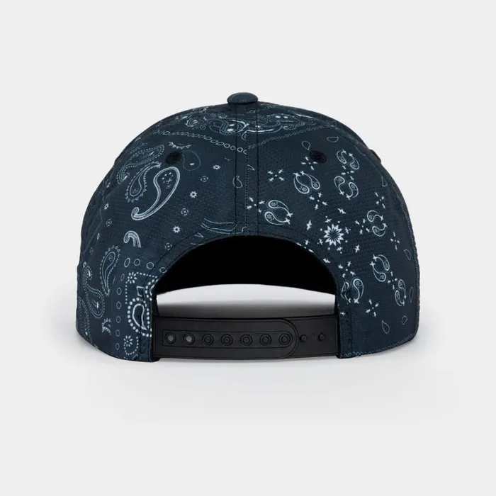 GFORE Hats MenWomen BANDANA FEATHERWEIGHT TECH SNAPBACK HAT Onyx