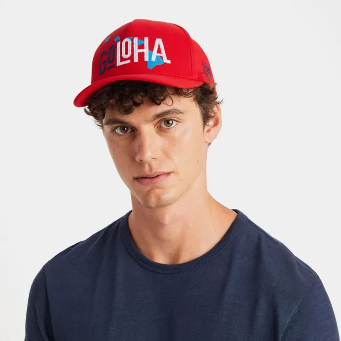 GFORE Hats MenWomen GOLOHA STRETCH TWILL SNAPBACK HAT Poppy