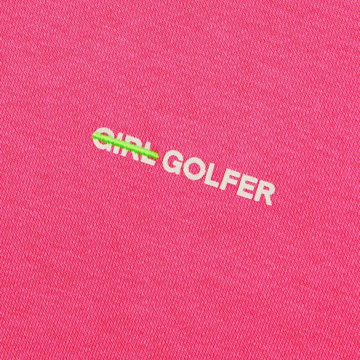 GFORE Hoodies and Tees Women GOLFER FRENCH TERRY OVERSIZED HOODIE Knockout Pink GFORE Hoodies and Tees Women GOLFER FRENCH TERRY OVERSIZED HOODIE Knockout Pink