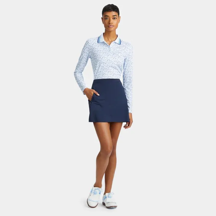 GFORE Polos and Shirts Women AYE POPPY TECH JERSEY LONG SLEEVE POLO Snow GFORE Polos and Shirts Women AYE POPPY TECH JERSEY LONG SLEEVE POLO Snow