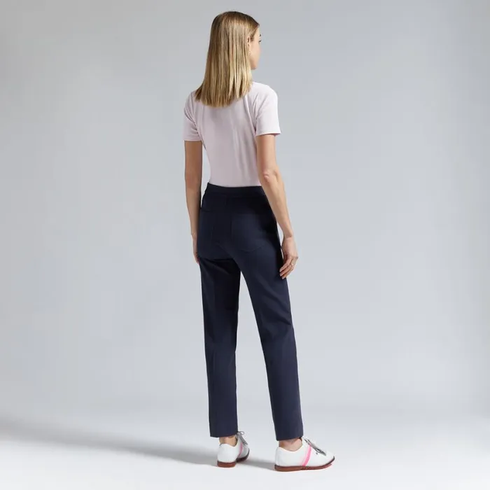 GFORE Polos and Shirts Women CONTRAST COLLAR RIBBED TECH NYLON POLO Blush