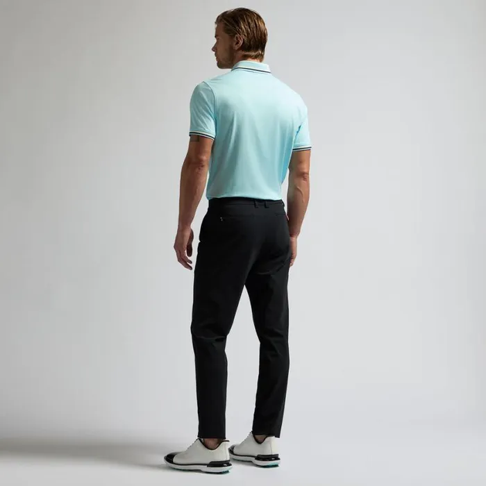 GFORE Polos Men GTAB ESSENTIAL TECH JERSEY BANDED SLEEVE POLO Powder GFORE Polos Men GTAB ESSENTIAL TECH JERSEY BANDED SLEEVE POLO Powder