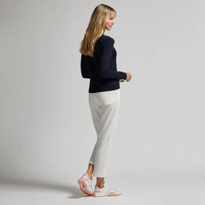 GFORE Sweaters Women MOTHER GOLFER MERINO WOOL CREWNECK SWEATER Twilight