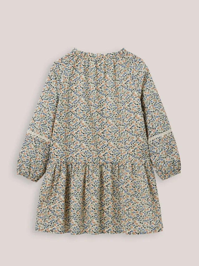 Girls Cyrillus Clothing Dress With Daisy Print Imp Daisy