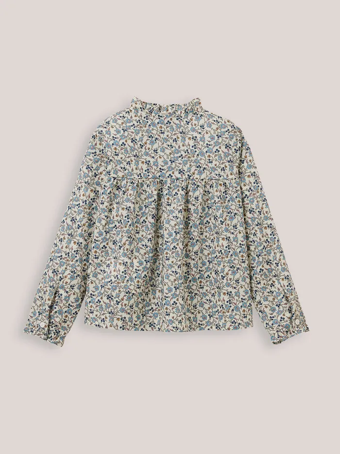 Girls Cyrillus Clothing Frilly Shirt Made With Liberty Fabric Lib Hannah Fay Girls Cyrillus Clothing Frilly Shirt Made With Liberty Fabric Lib Hannah Fay