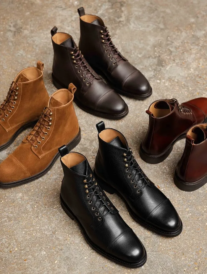 Harper Caviar Men Bobbies Boots