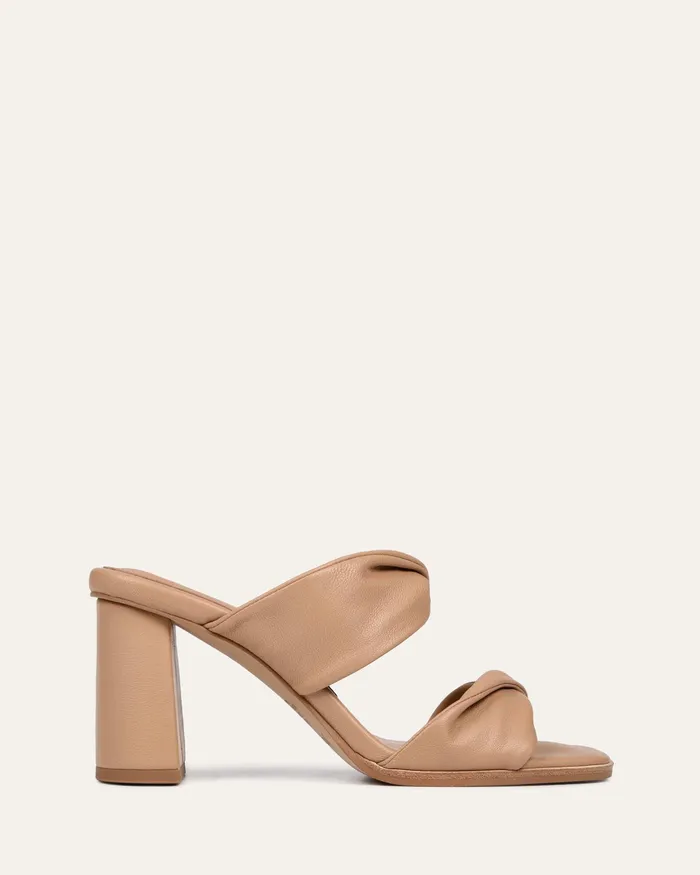 HIGH SANDALS Women jomercer Caylie high heel sandals beige leather