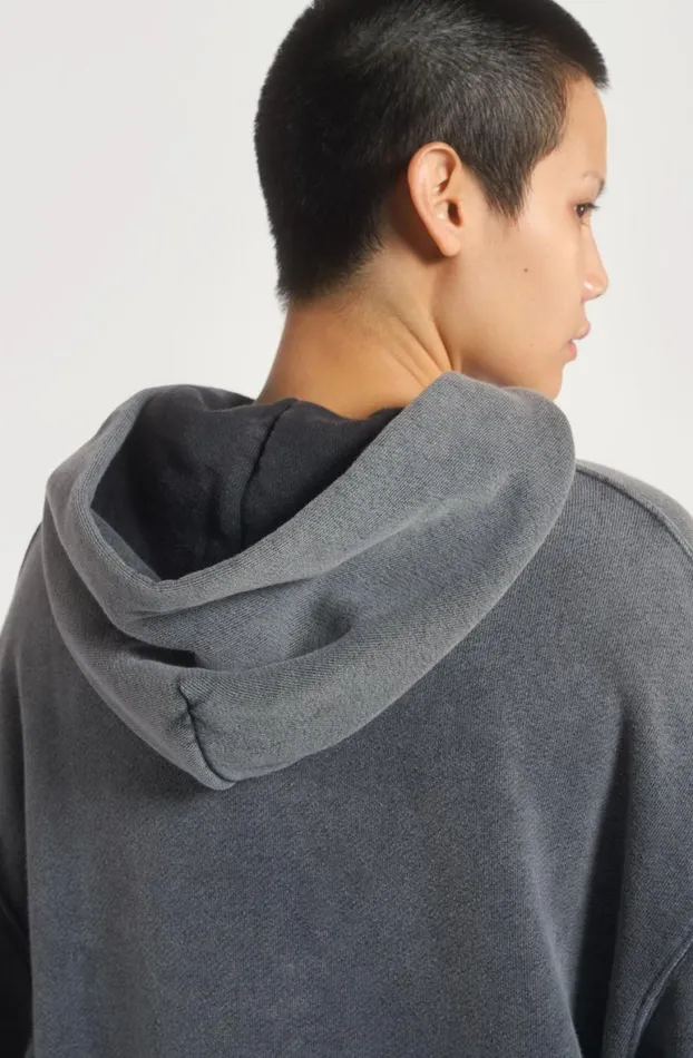 Hoodies and Sweatshirts Women Jaded London NTRLS Chrome Grey Oversized Hoodie