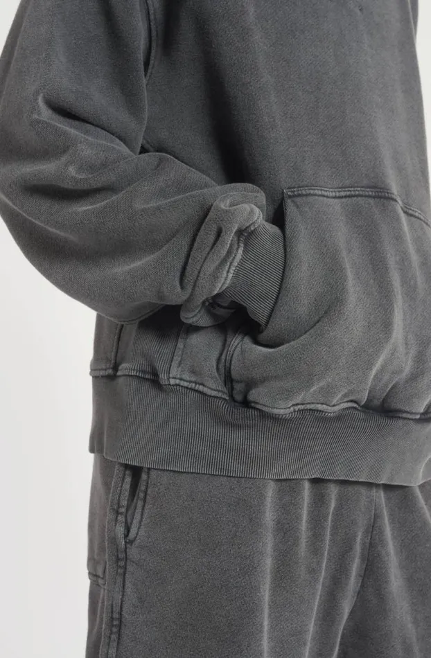 Hoodies and Sweatshirts Women Jaded London NTRLS Chrome Grey Oversized Hoodie