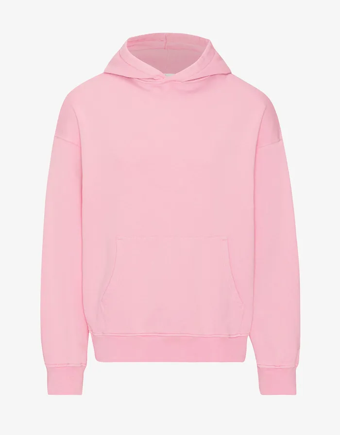 Hoodies Colorfulstandard Women Organic Oversized Hood 8211 Flamingo Pink