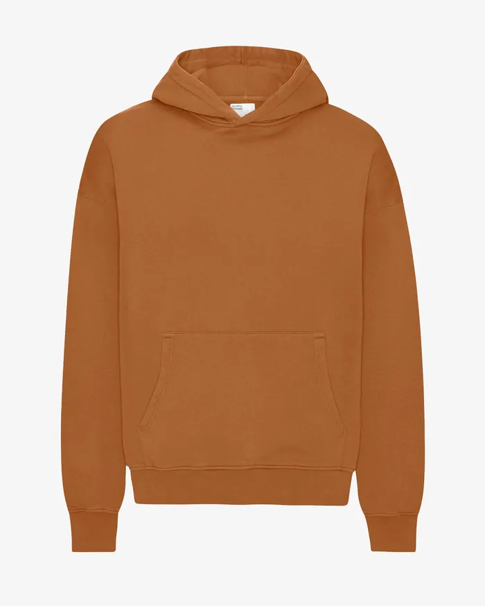 Hoodies Women Colorfulstandard Organic Oversized Hood 8211 Ginger Brown